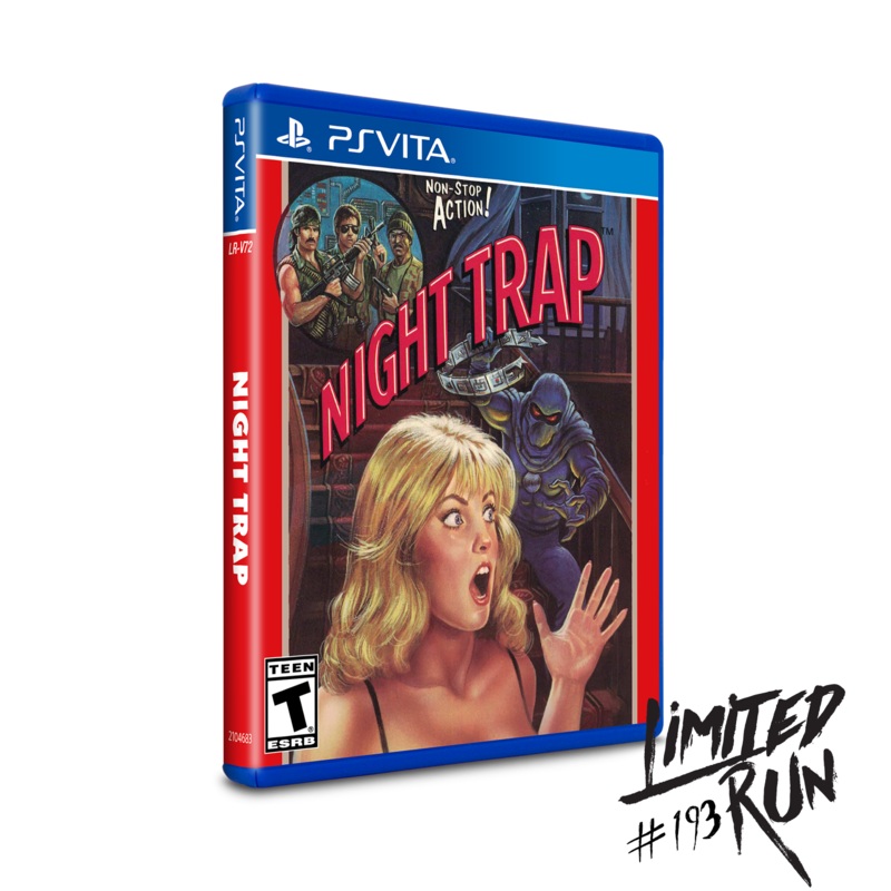Night Trap LRG PS Vita Used