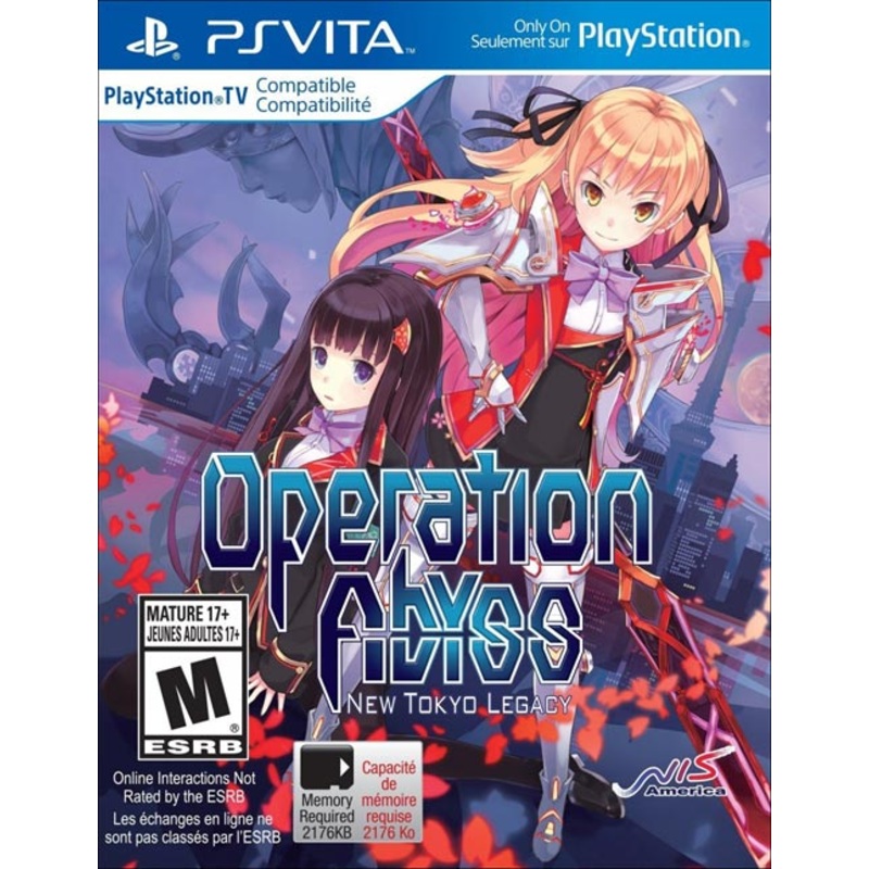Operation Abyss New Tokyo Legacy PS Vita Used Cartridge Only