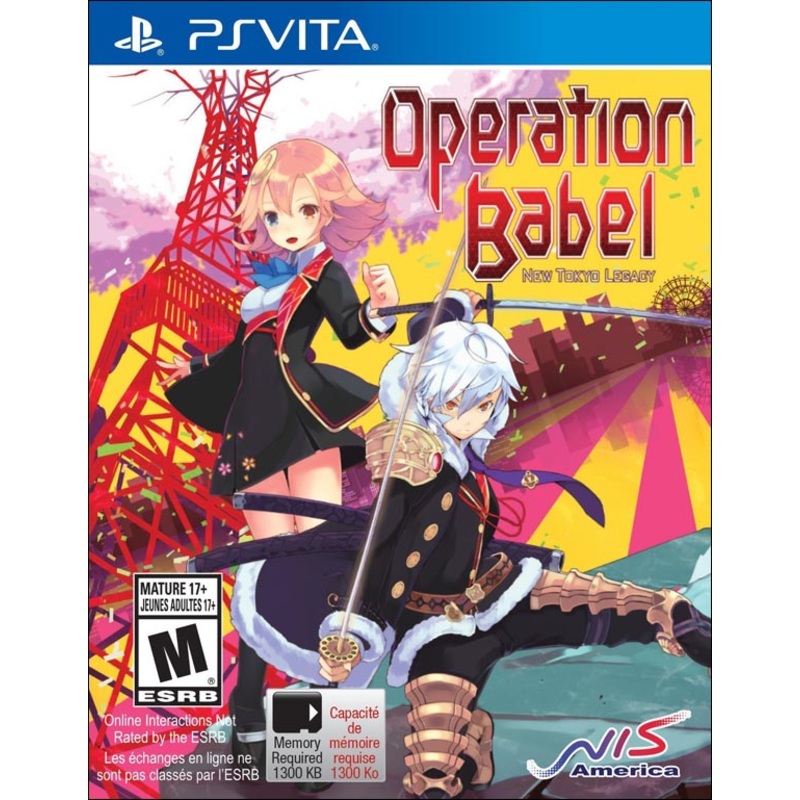 Operation Babel New Tokyo Legacy Vita Used Cartridge Only