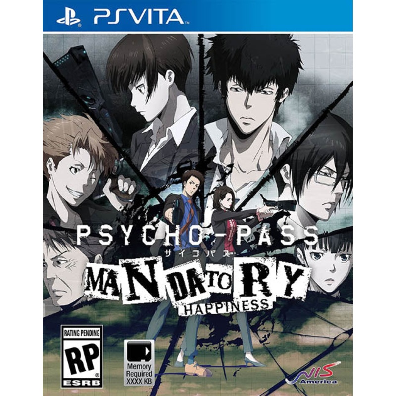 Psycho Pass Mandatory Happiness Vita Used Cartridge Only
