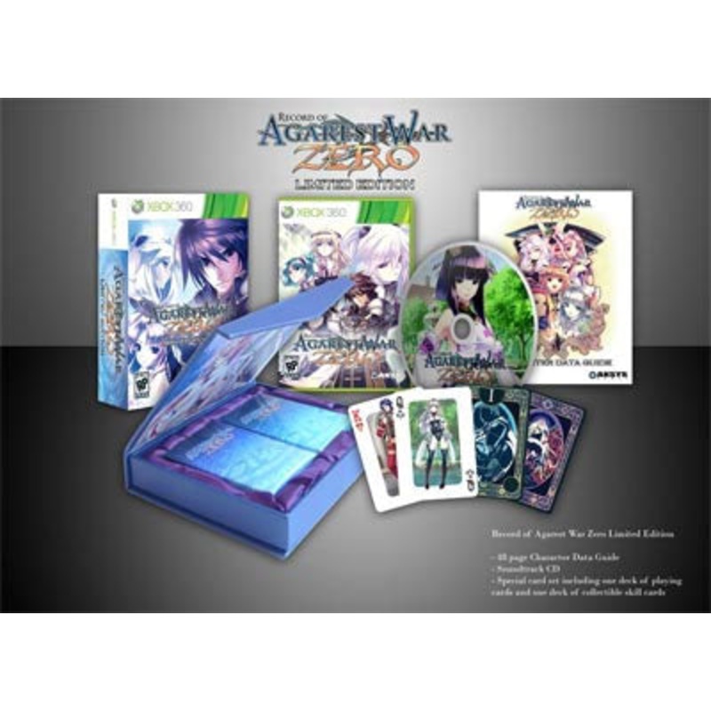 Record Of Agarest War Zero Limited Edition 360 Used