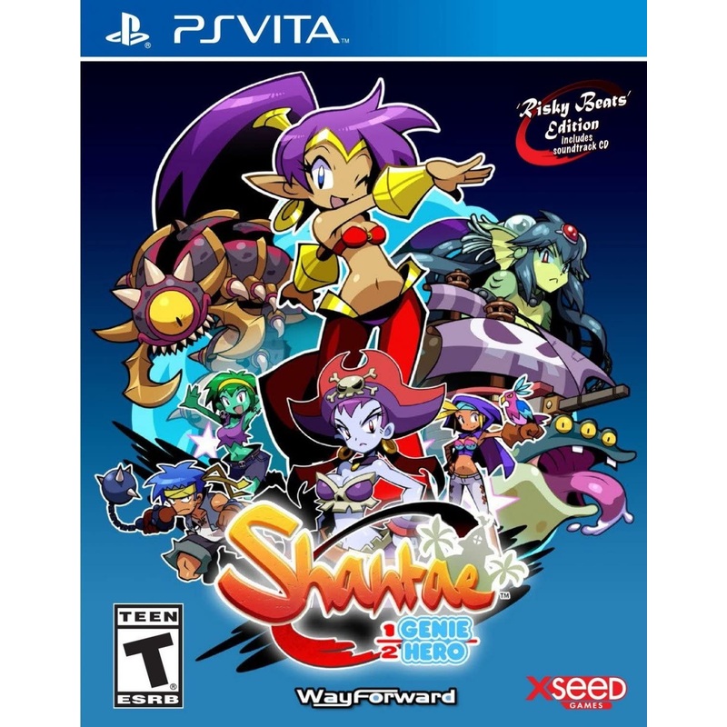 Shantae Half Genie Hero Vita Used Cartridge Only