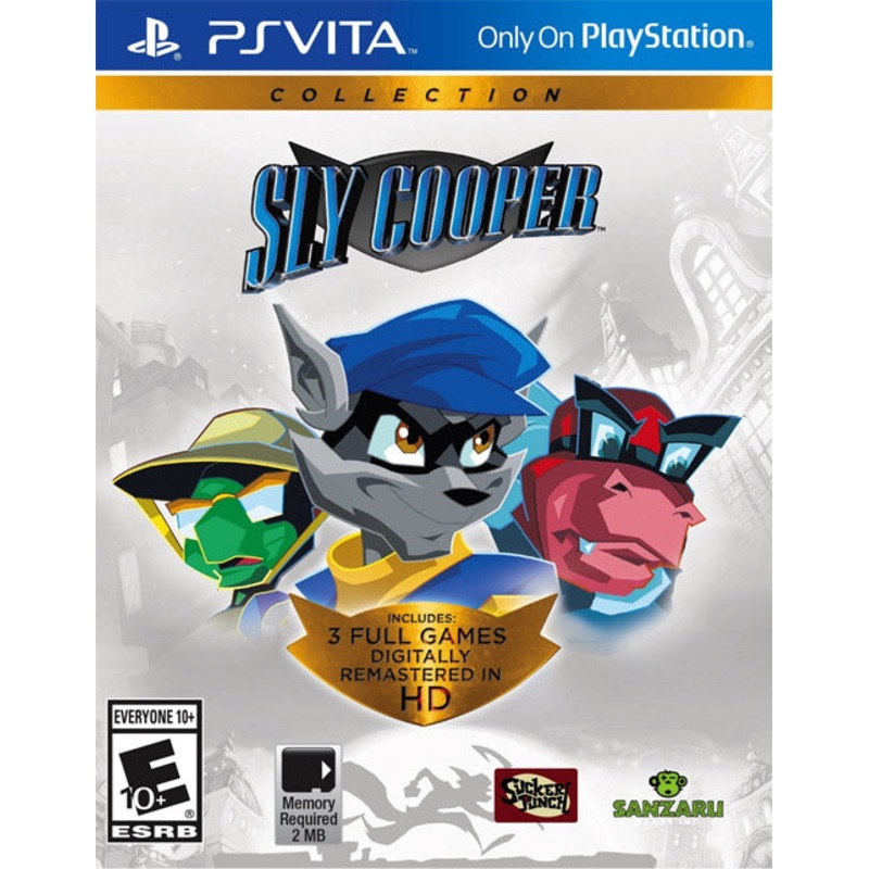 Sly Cooper Collection Vita Used Cartridge Only