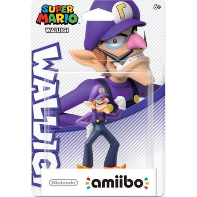 Amiibo Super Mario Waluigi New
