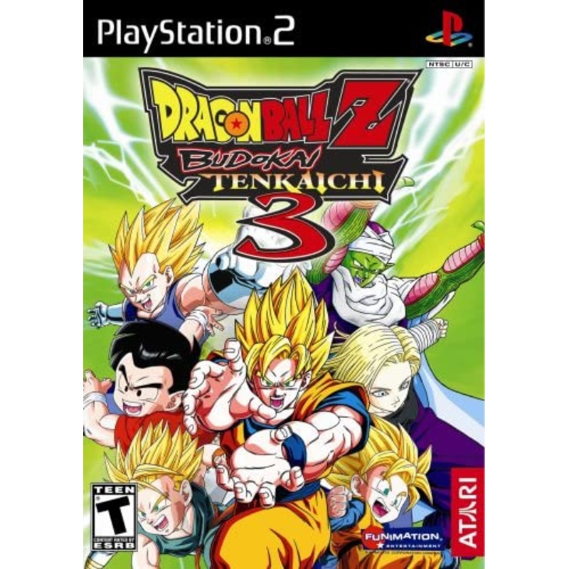 Dragon Ball Z Budokai Tenkaichi 3 with Manual PS2 Used