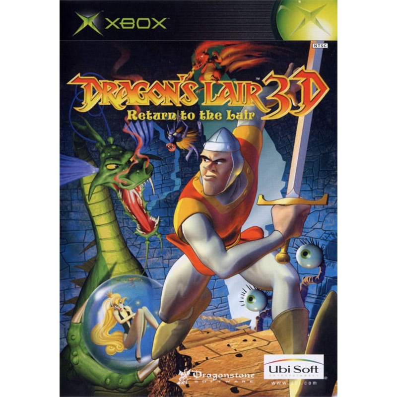 Dragons Lair 3D NTSC Xbox Used