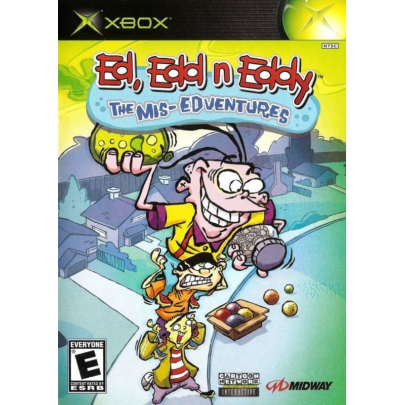 Ed Edd N Eddy The Mis-Edventures NTSC Xbox Used