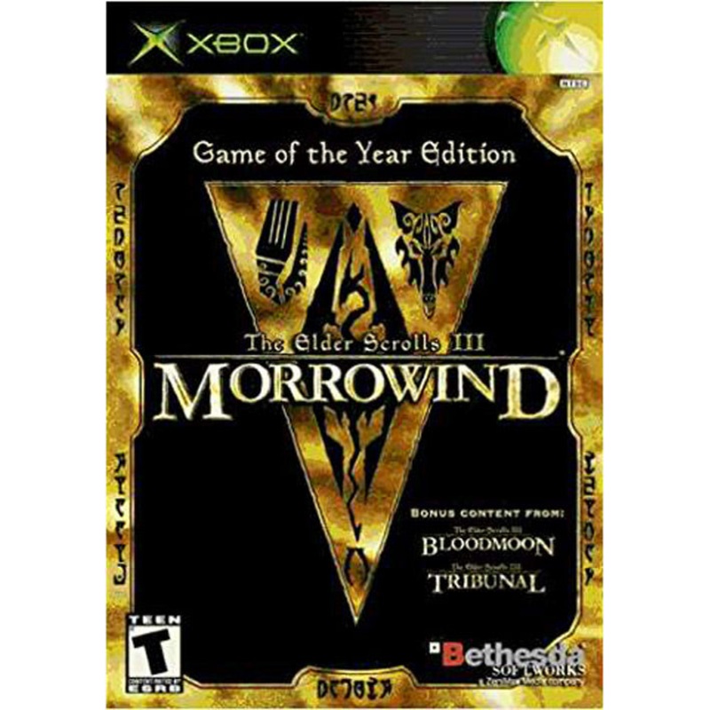 Elder Scrolls III Morrowind GOTY NTSC Xbox Used
