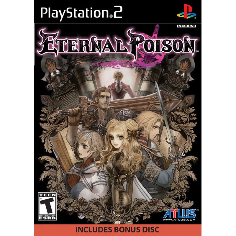 Eternal Poison With Soundtrack (Minor Tear in Shrink Wrap) PS2 New