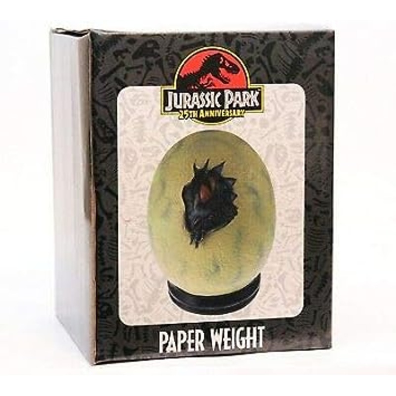 Jurassic Park Paper Weight  Slight Damage To Box New