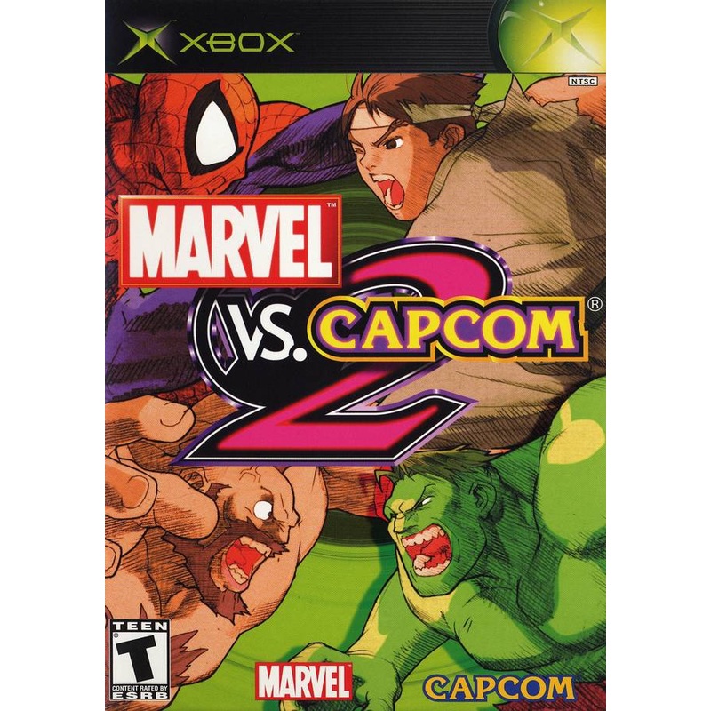 Marvel Vs Capcom 2 With Manual Xbox