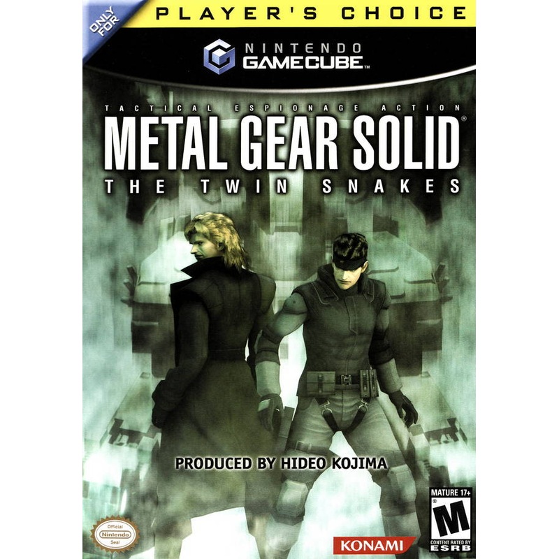 Metal Gear Solid Twin Snakes no manual GameCube Used