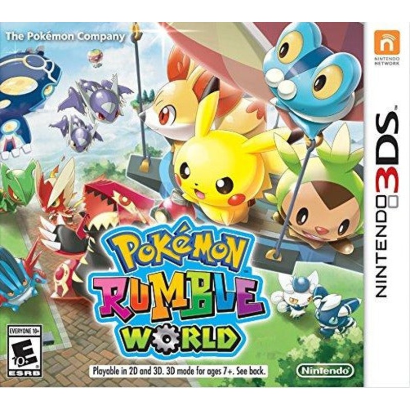Pokemon Rumble World North American 3DS New