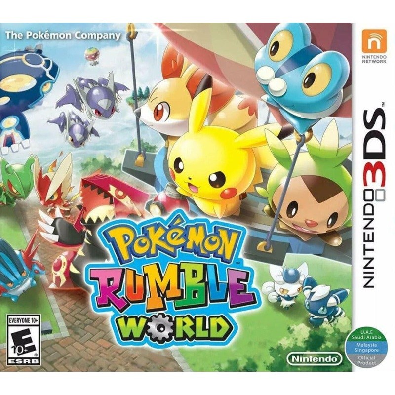 Pokemon Rumble World World Edition 3DS New