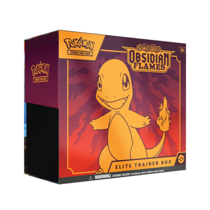 Pokemon Scarlet & Violet Obsidian Flames Elite Trainer Box New