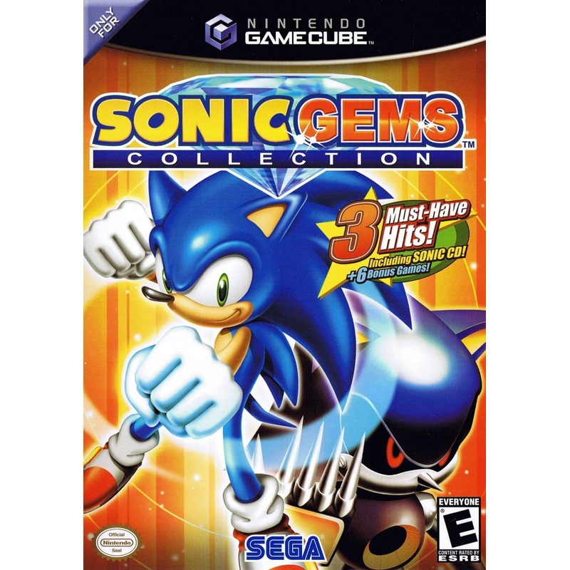 Sonic Gems Collection(No Manual) GameCube Used