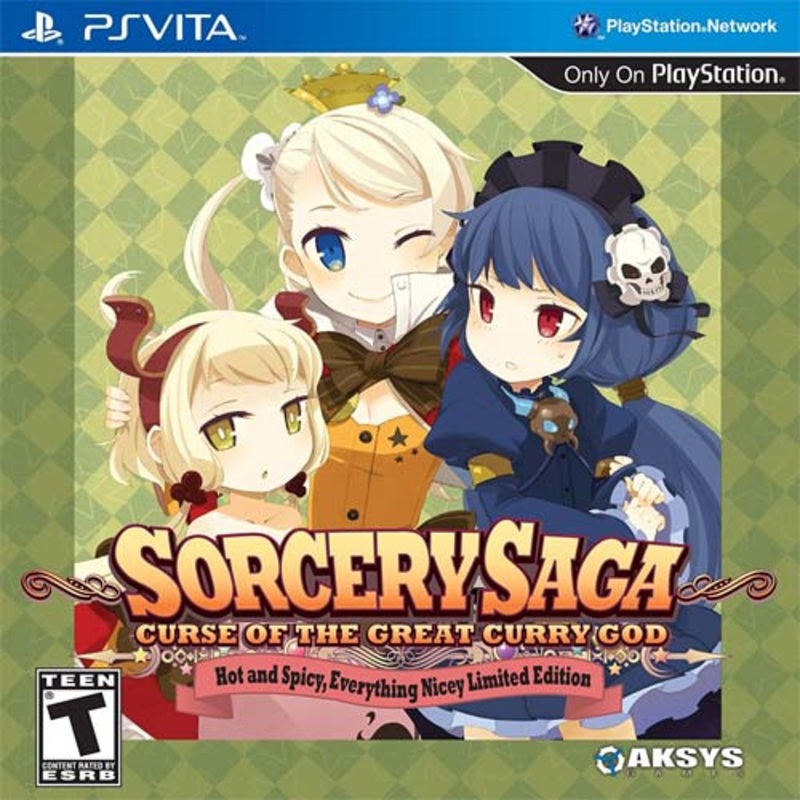 Sorcery Saga Curse Of The Great Curry God Limited Edition Vita Used