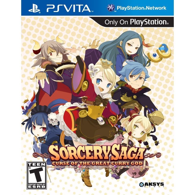 Sorcery Saga Curse Of The Great Curry God Vita Used Cartridge Only
