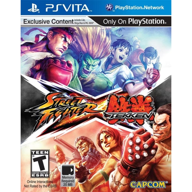 Street Fighter X Tekken Vita Used Cartridge Only