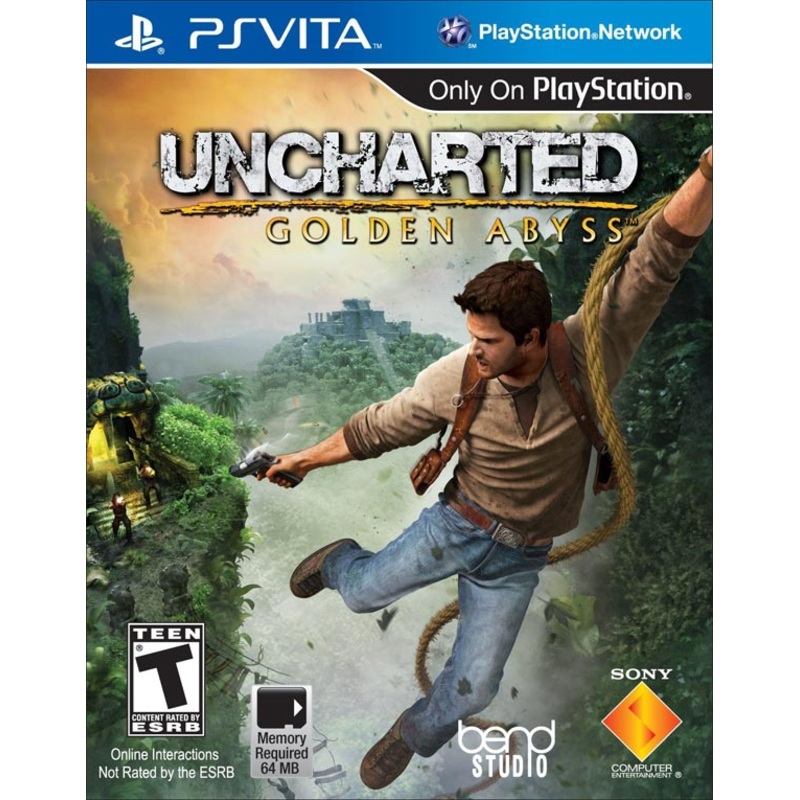 Uncharted Golden Abyss PS Vita New
