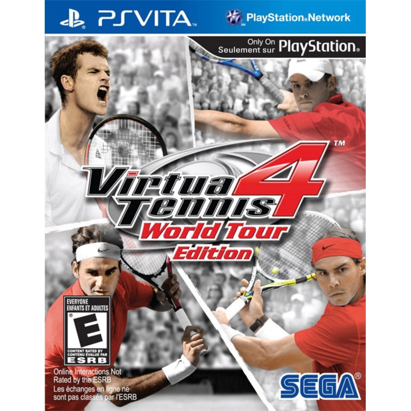 Virtua Tennis 4 World Tour PS Vita Used Cartridge Only