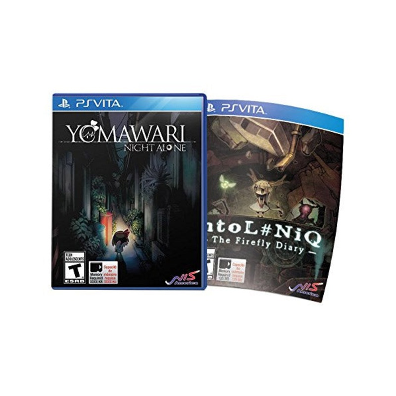 Yomawari Night Alone And Htol#Niq The Firefly Diary 2 Pack PS Vita Used Cartridge Only