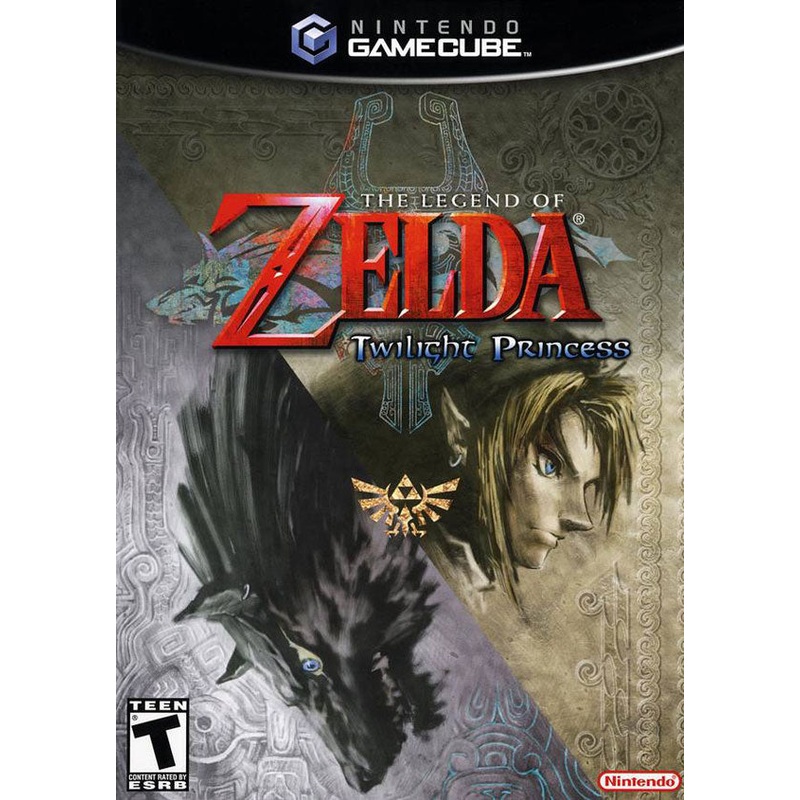 Zelda Twilight Princess With Manual GameCube Used