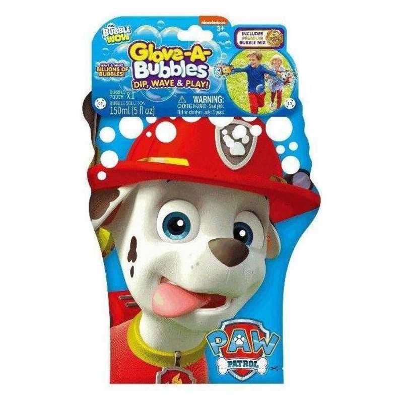 Bubble Adventure  Zuru Glove A Bubbles Paw Patrol 11307