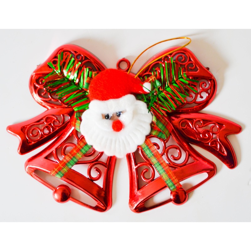 Christmas Bell Santa Red Christmas Decor