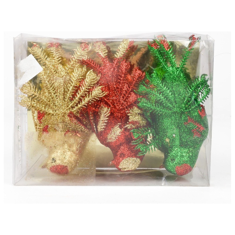 Doves Christmas Decor 3pcs 18BK72