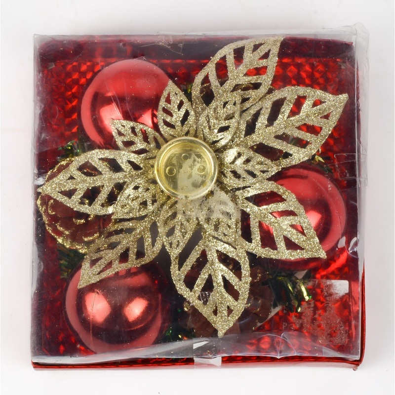 GOLD Ball Reefer Christmas Decor 19AD3