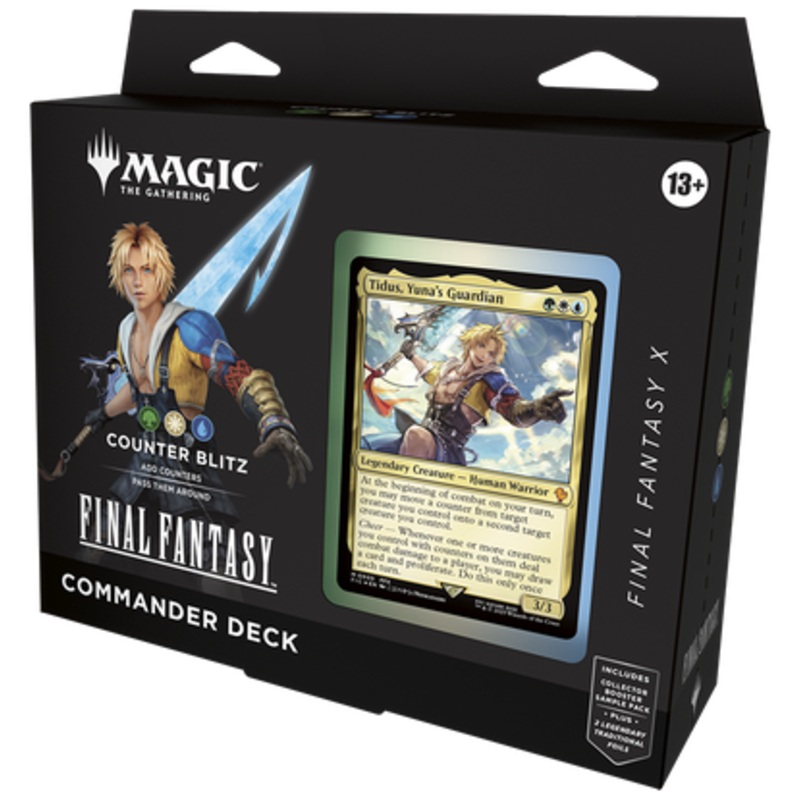 Magic Magic Final Fantasy Universe Beyond Commander Deck Counter Blitz New