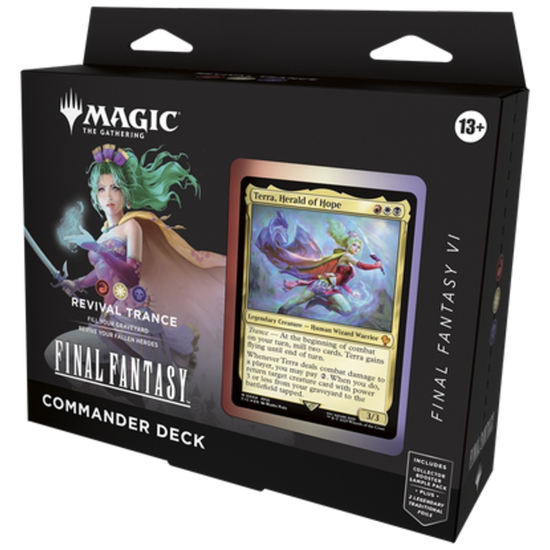 Magic Magic Final Fantasy Universe Beyond Commander Deck Revival Trance New