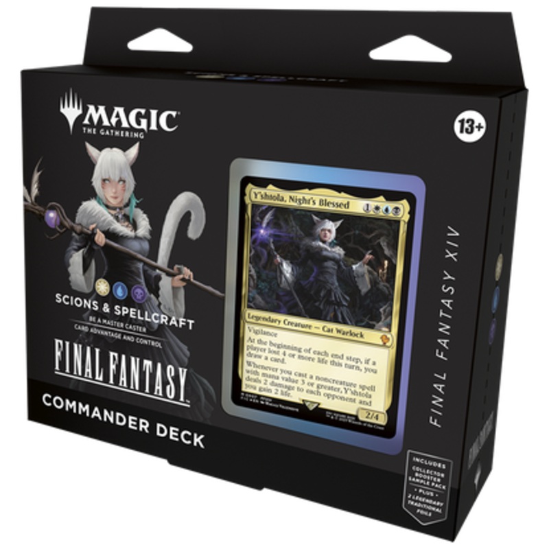Magic Magic Final Fantasy Universe Beyond Commander Deck Scions & Spellcraft New
