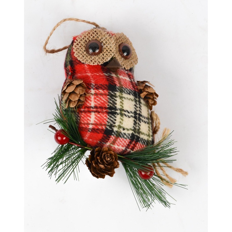 Owl Pinecorn Christmas Decor 19BD830