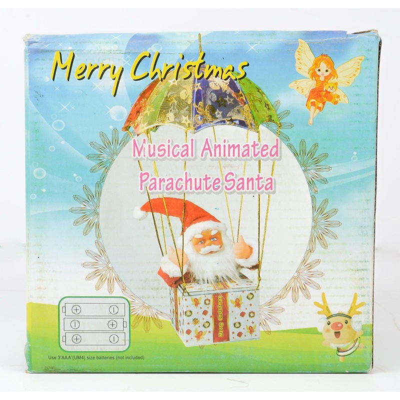 Parachute Santa Christmas Decor