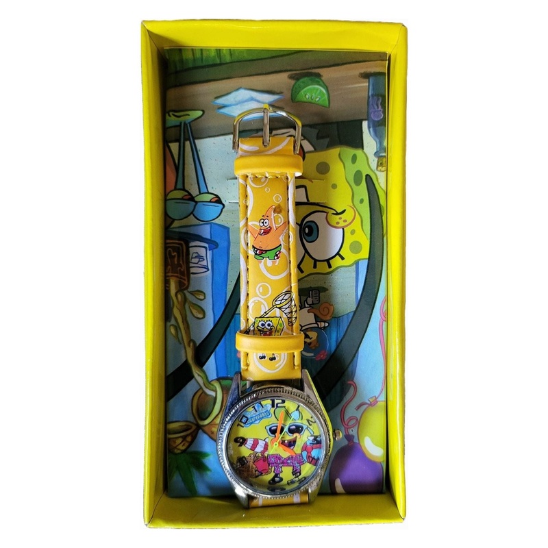 Spongebob Watch Analogue with Playful Design