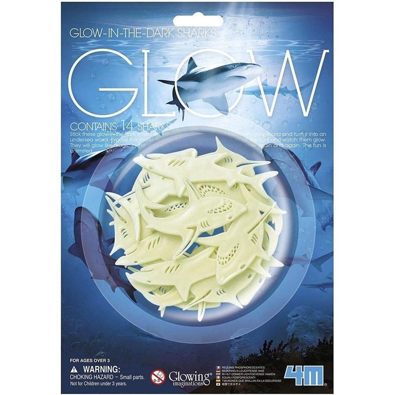 4M Glow In The Dark Shark 05940  Fearlessly Bright