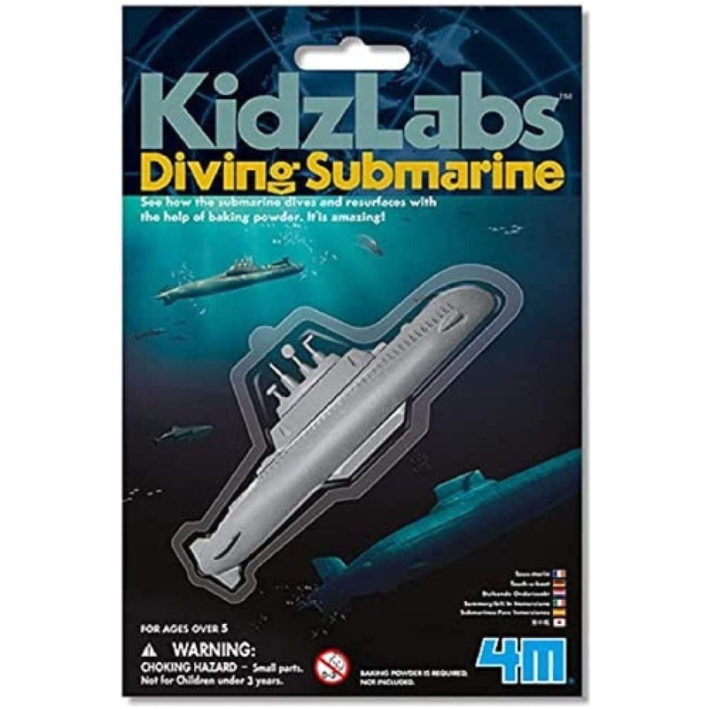 4M STEM Diving Submarine 03212  Powered by Curiosity
