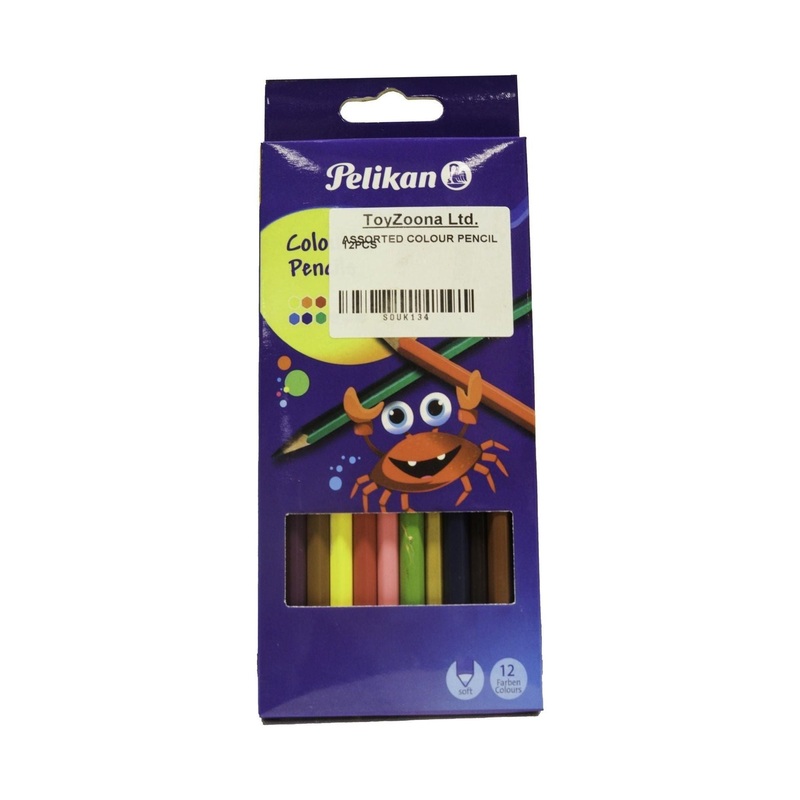 Assorted Colour Pencil 12Pcs