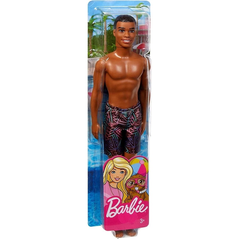 Barbie Boy Beach Doll DWK07 - Cool Beach Buddy for Children