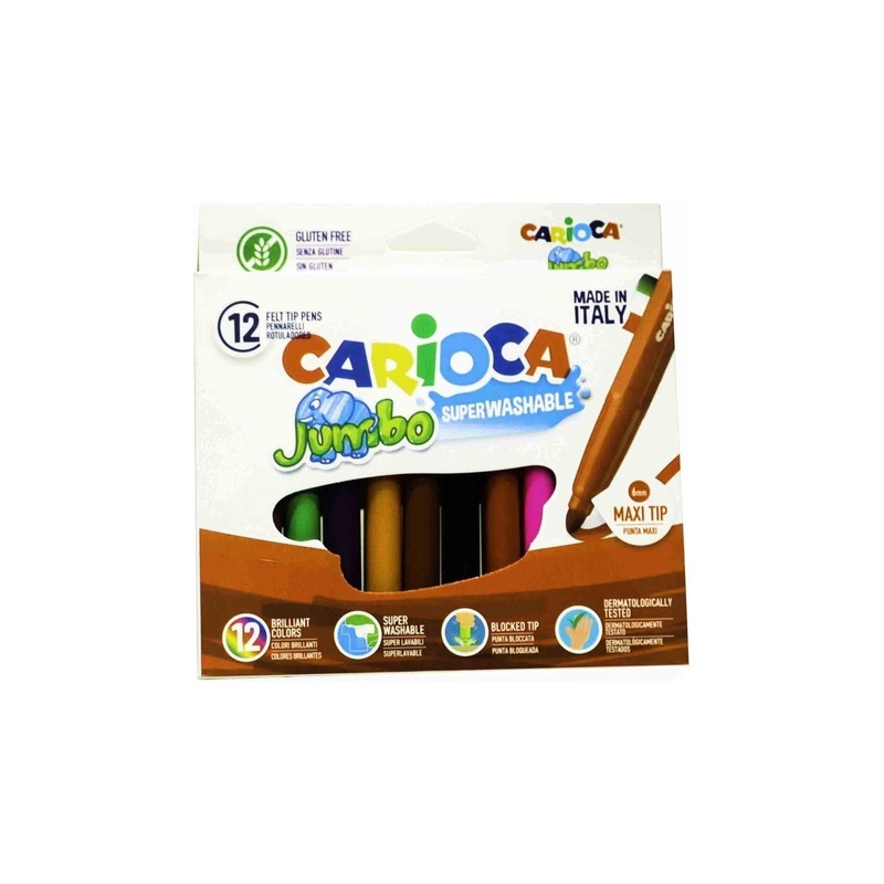 Carioca Jumbo Penciles 12 Jumbo Pencil