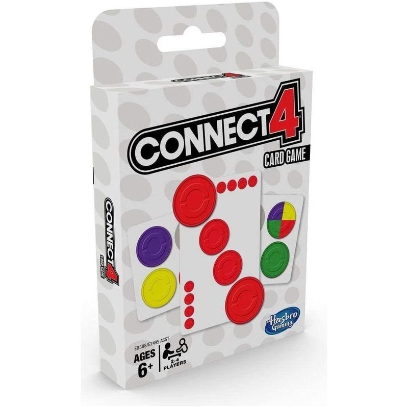 Connect 4 Card Game  Quick Strategy, Pocket Size