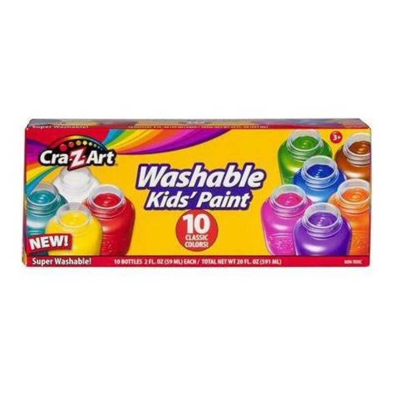Cra Z Art 10 Washable Kids Paint