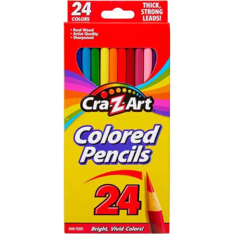 Cra Z Art 24 Coloured Pencils