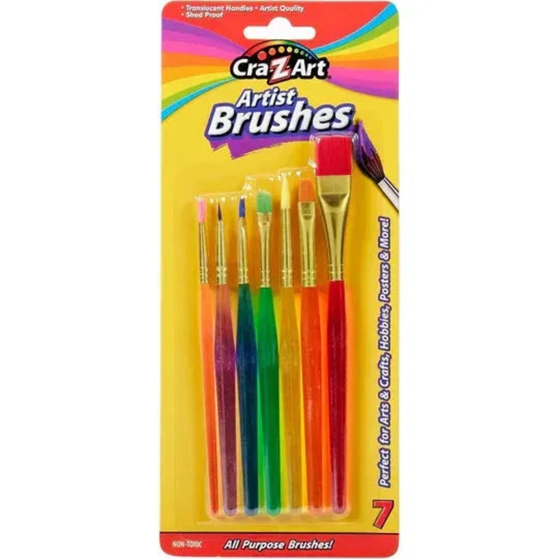 Cra Z Art 7 ct Artist Brushes