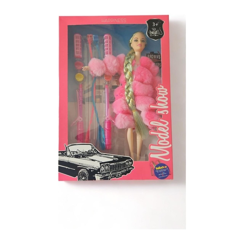 Happy Model Show Doll with Long Hair