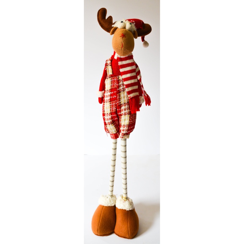 Moose Long Legs Christmas Decor