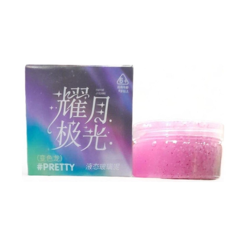 Pretty Slime with Glitter