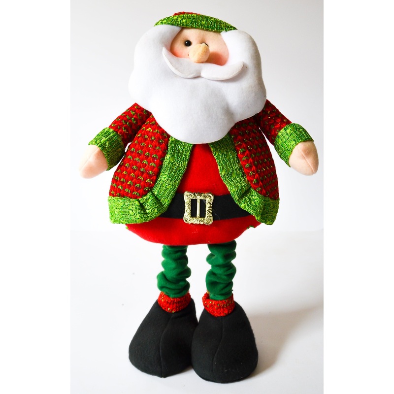 Santa with White Beard Christmas Decor